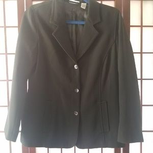 CHICOS BLACK BLAZER SIZE 0 plus